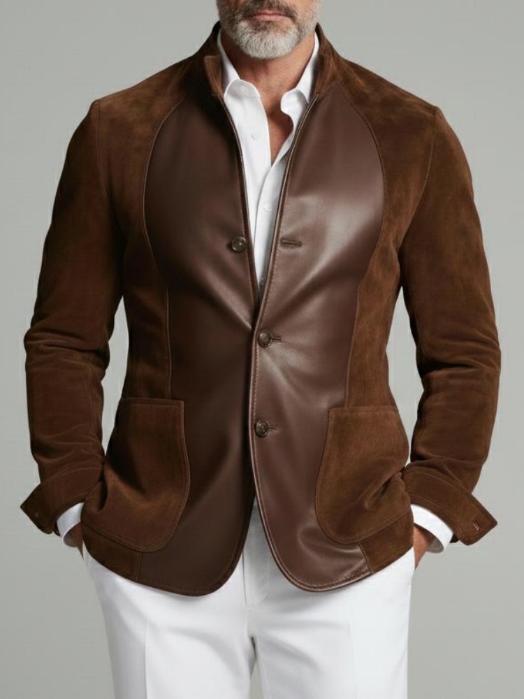 Formal Men Party Wear Jacket - Designer Classic Men's Suit Coat PU