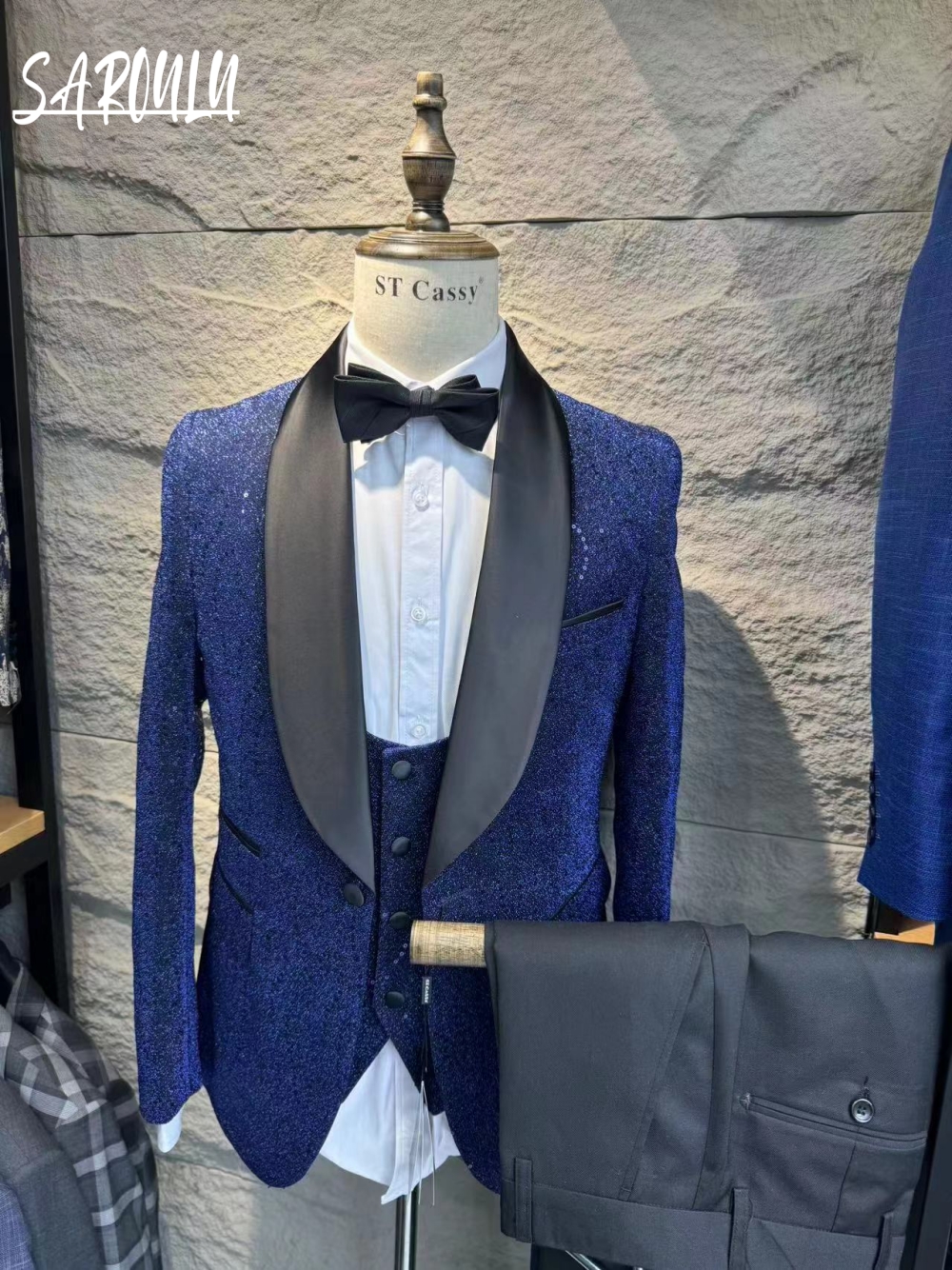 Holiday Shawl Lapel 3-pieces M - Men'S Holiday Formal Wear reseña y precio