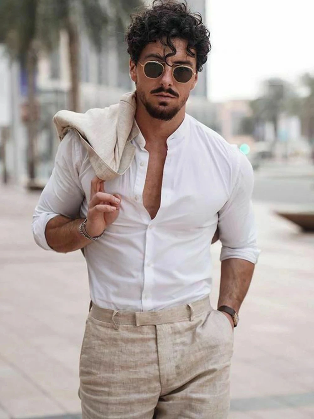 Summer Beach Business Linen Me - Formal Men Party Wear Jacket reseña y precio