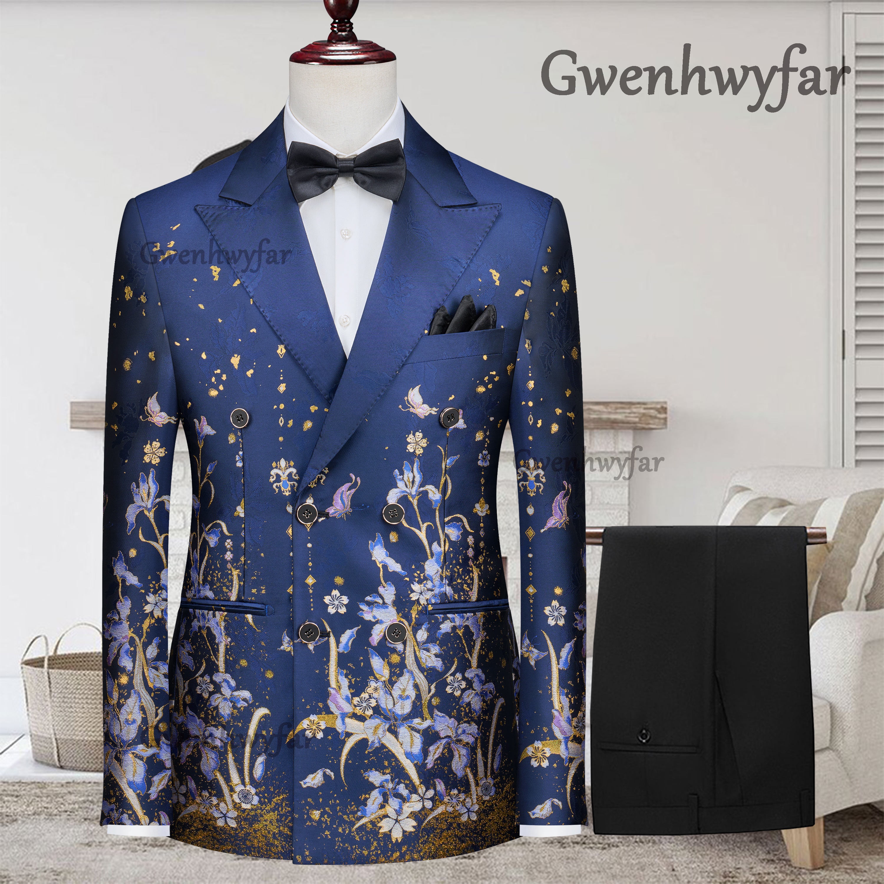 Gwenhwyfar 2026 Men's Customiz - Formal Men Party Wear Jacket reseña y precio