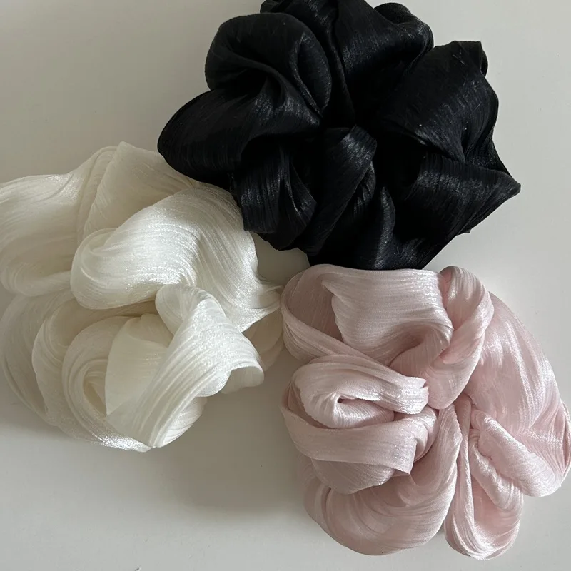Korean Fashion Glossy Chiffon  - Tie Bar Clip reseña y precio