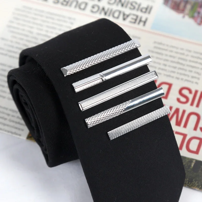 Classics Metal Silver Color Ti - Tie Bar Clip reseña y precio