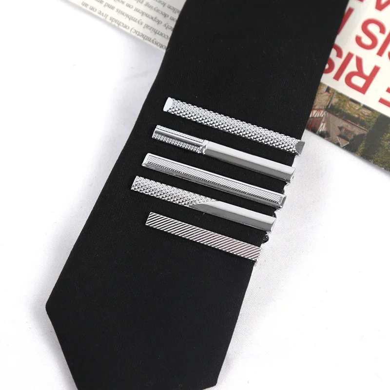 Classics Metal Silver Color Ti - Tie Bar Clip reseña y precio
