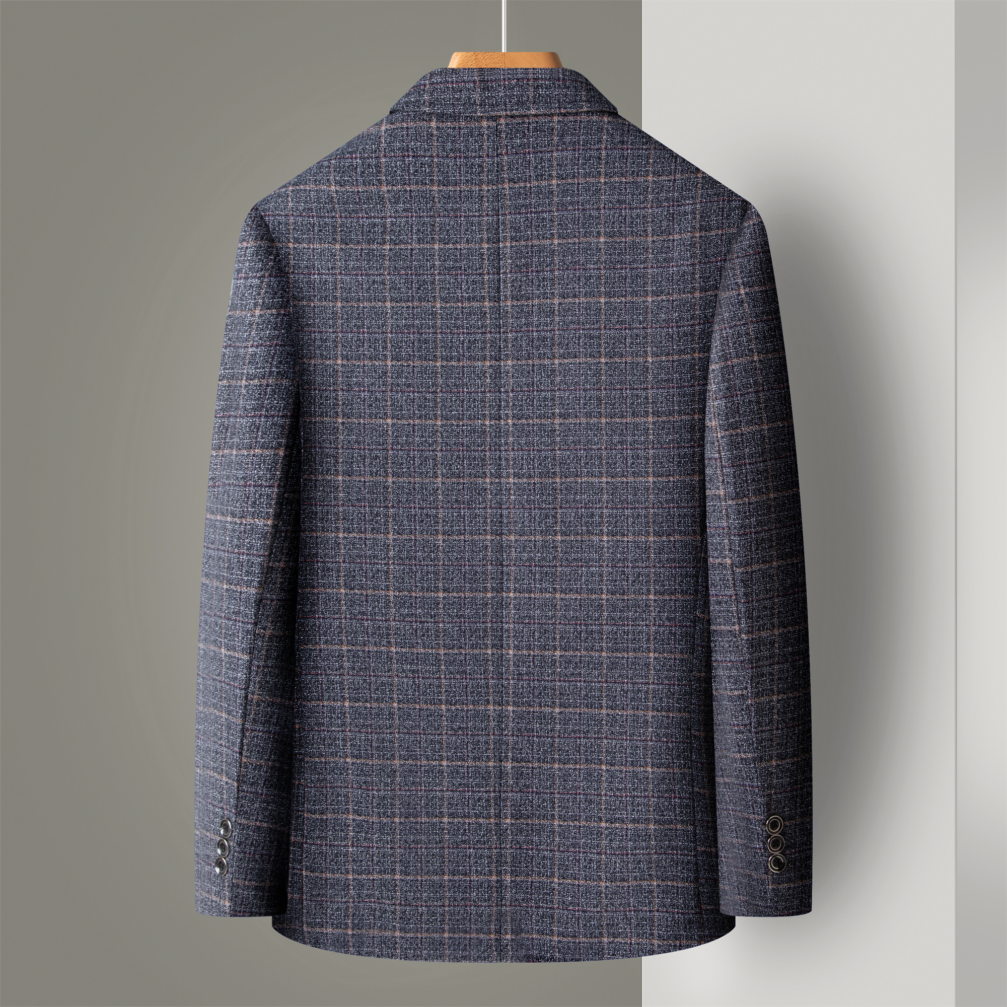 Striped Suit Men's Plaid Suit  - Large Men Formal Wear reseña y precio