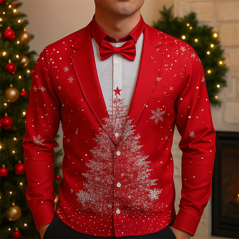 Christmas Snowflake Formal Man - Men'S Holiday Formal Wear reseña y precio