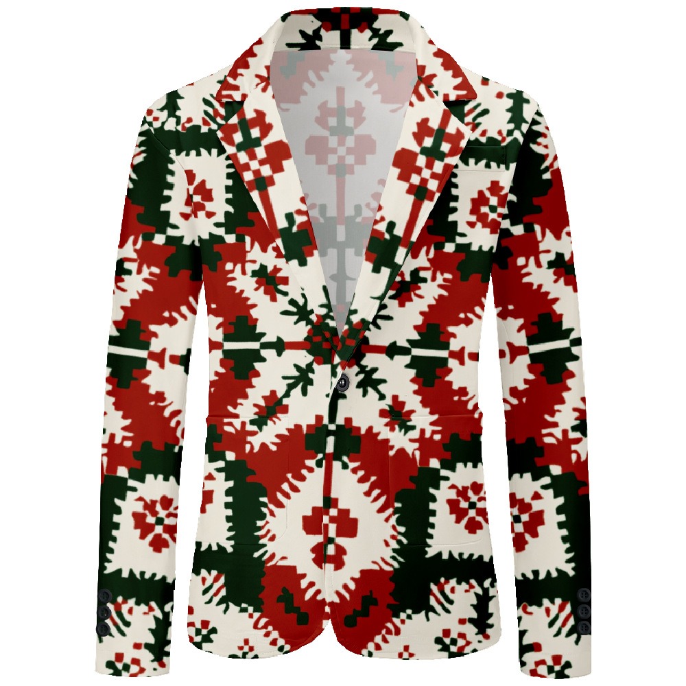Men's Festive Xmas Casual Blaz - Men'S Holiday Formal Wear reseña y precio