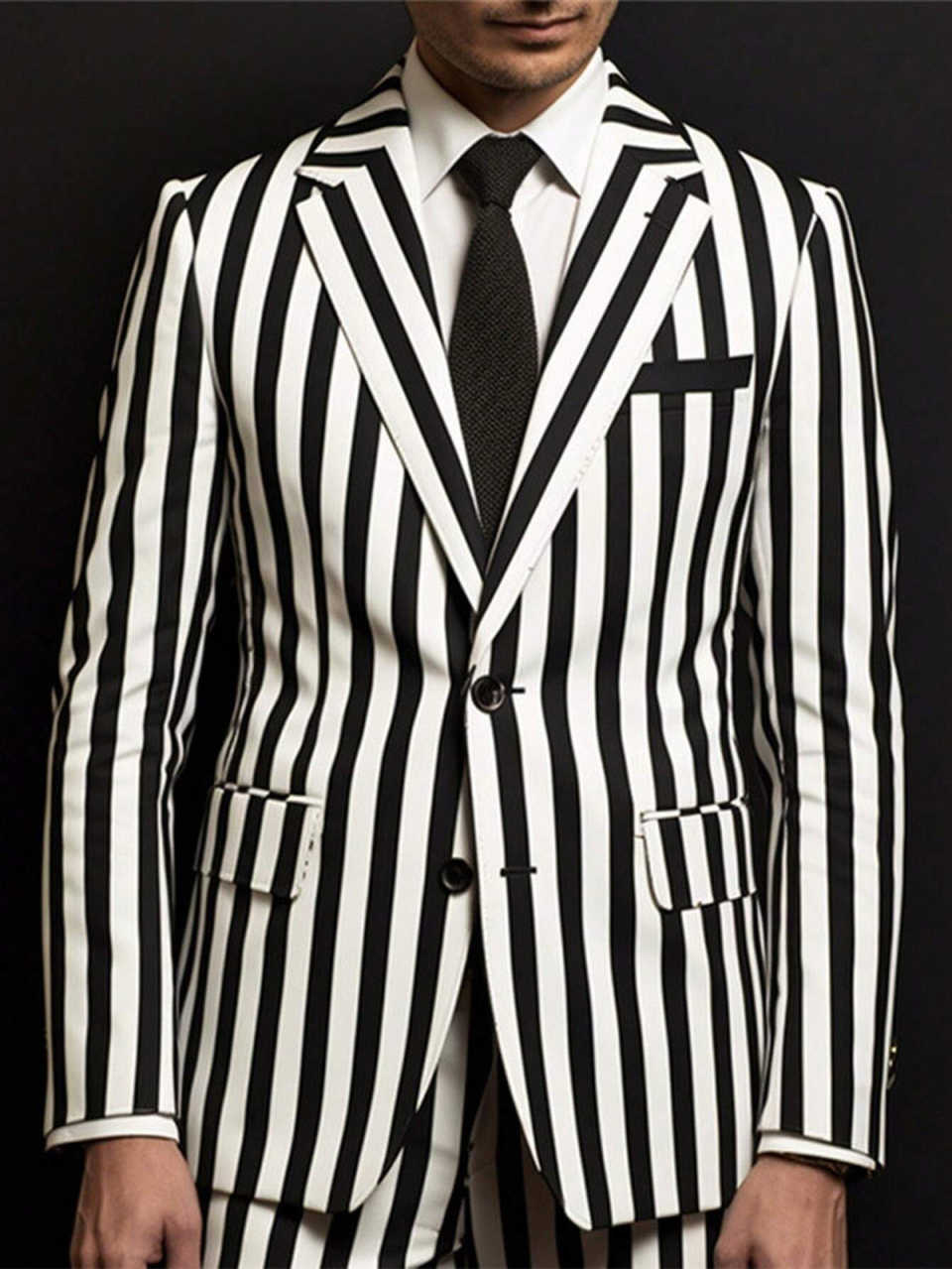 Spring Fashion Striped Men Pan - Men'S Holiday Formal Wear reseña y precio