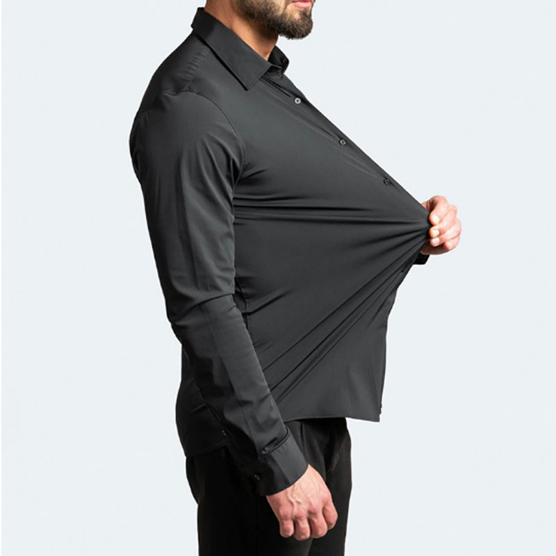 6XL Men's fashion long-sleeved - Large Men Formal Wear reseña y precio