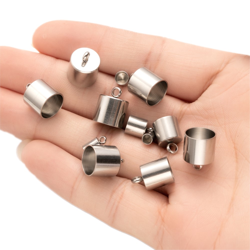 20pcs Tube End Caps Stainless  - Patent Leather Oxford reseña y precio