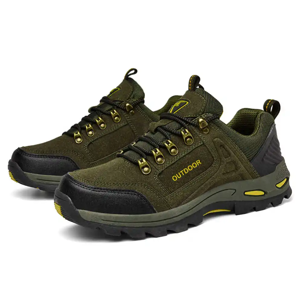Non-slip Lace Up Hiking Tennis - Tall Men Formal Wear reseña y precio