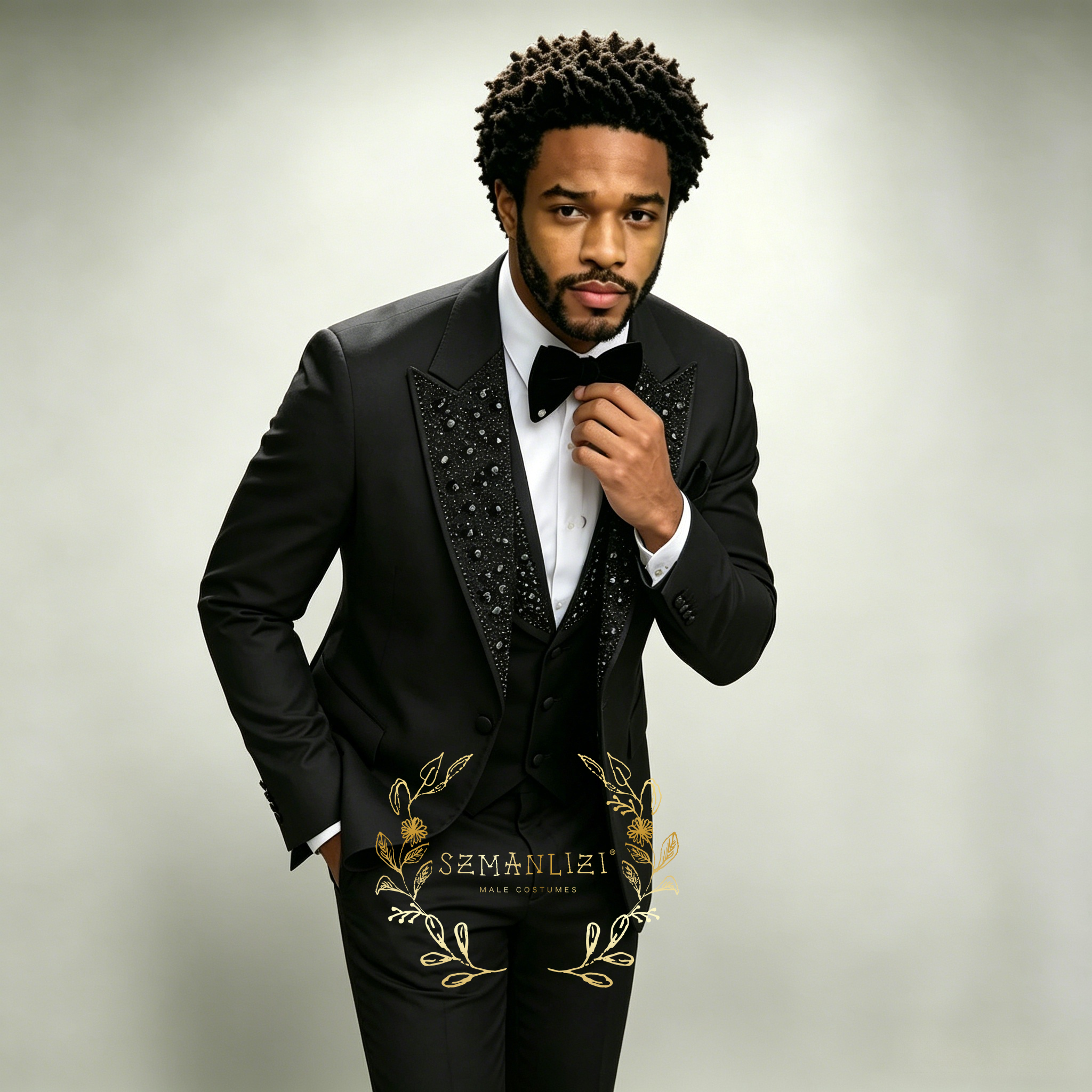 Black Men Suits Luxury Stone C - Men'S Formal Wear For A Wedding reseña y precio
