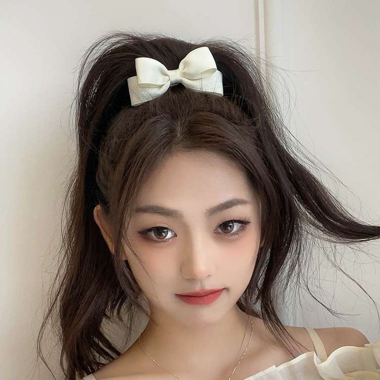 New Korean Bow Elastic Hair Ba - Tie Bar Clip reseña y precio
