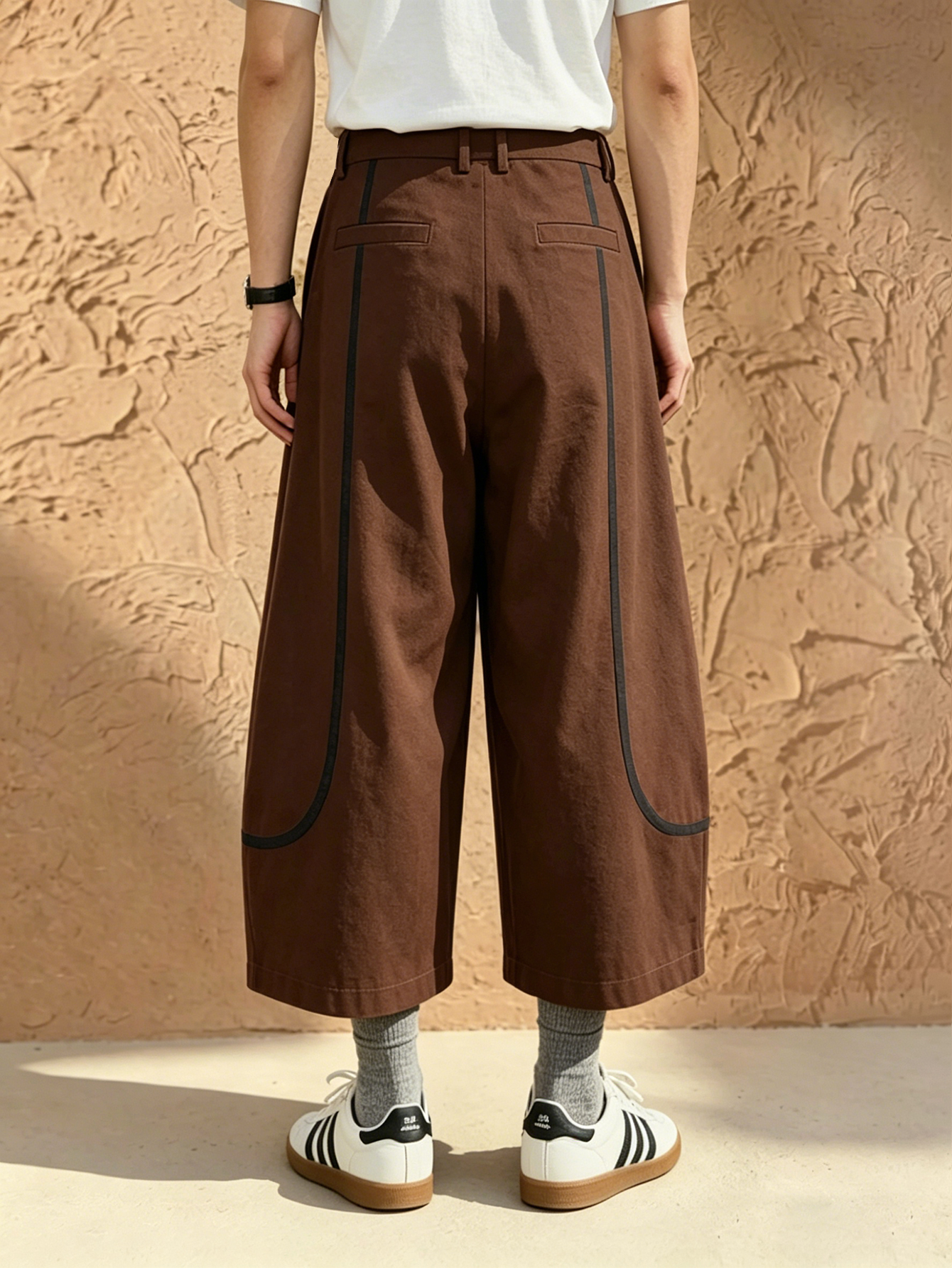 SS2026 Men Solid Cropped Forma - Men'S Holiday Formal Wear reseña y precio