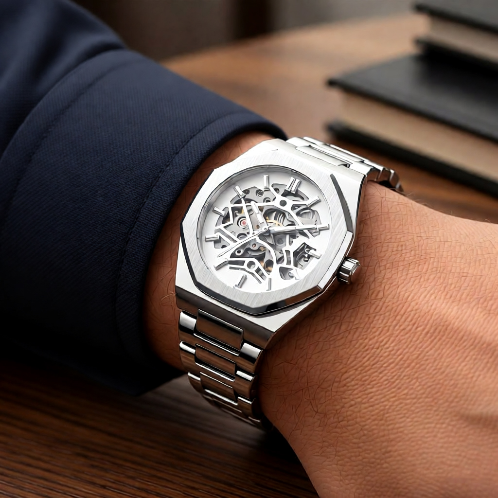 FORSINING Skeleton Mechanical  - Men'S Formal Wear Watches reseña y precio