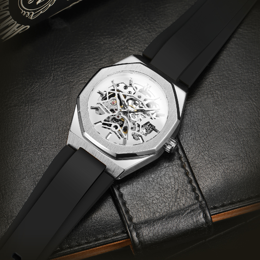FORSINING Skeleton Mechanical  - Men'S Formal Wear Watches reseña y precio