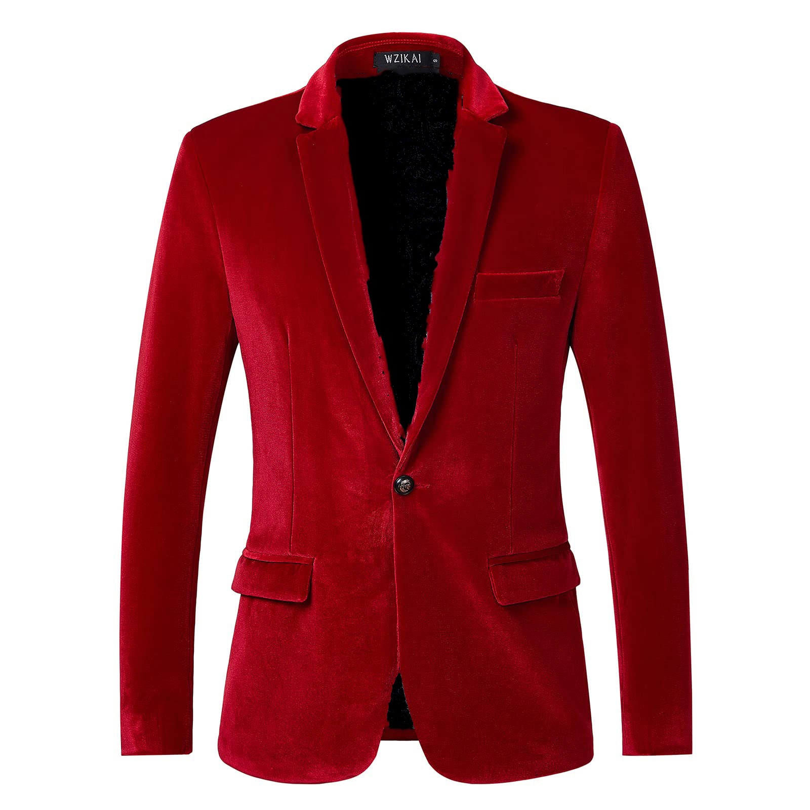 Men's Slim Fit Velvet Blazer J - Formal Men Party Wear Jacket reseña y precio