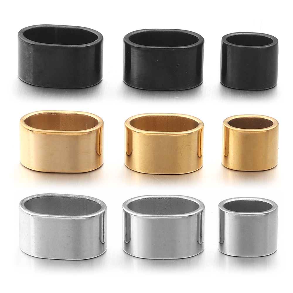 6pcs Flat Stainless Steel Tube - Patent Leather Oxford reseña y precio