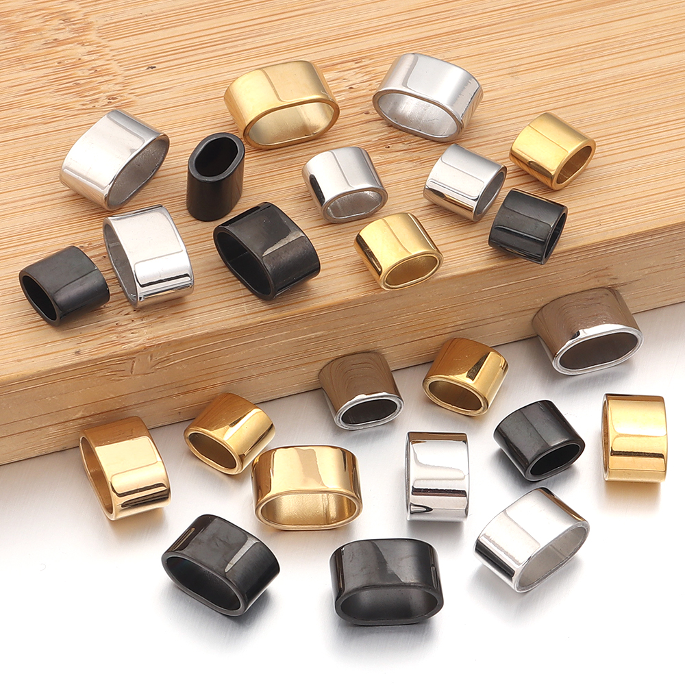 6pcs Flat Stainless Steel Tube - Patent Leather Oxford reseña y precio