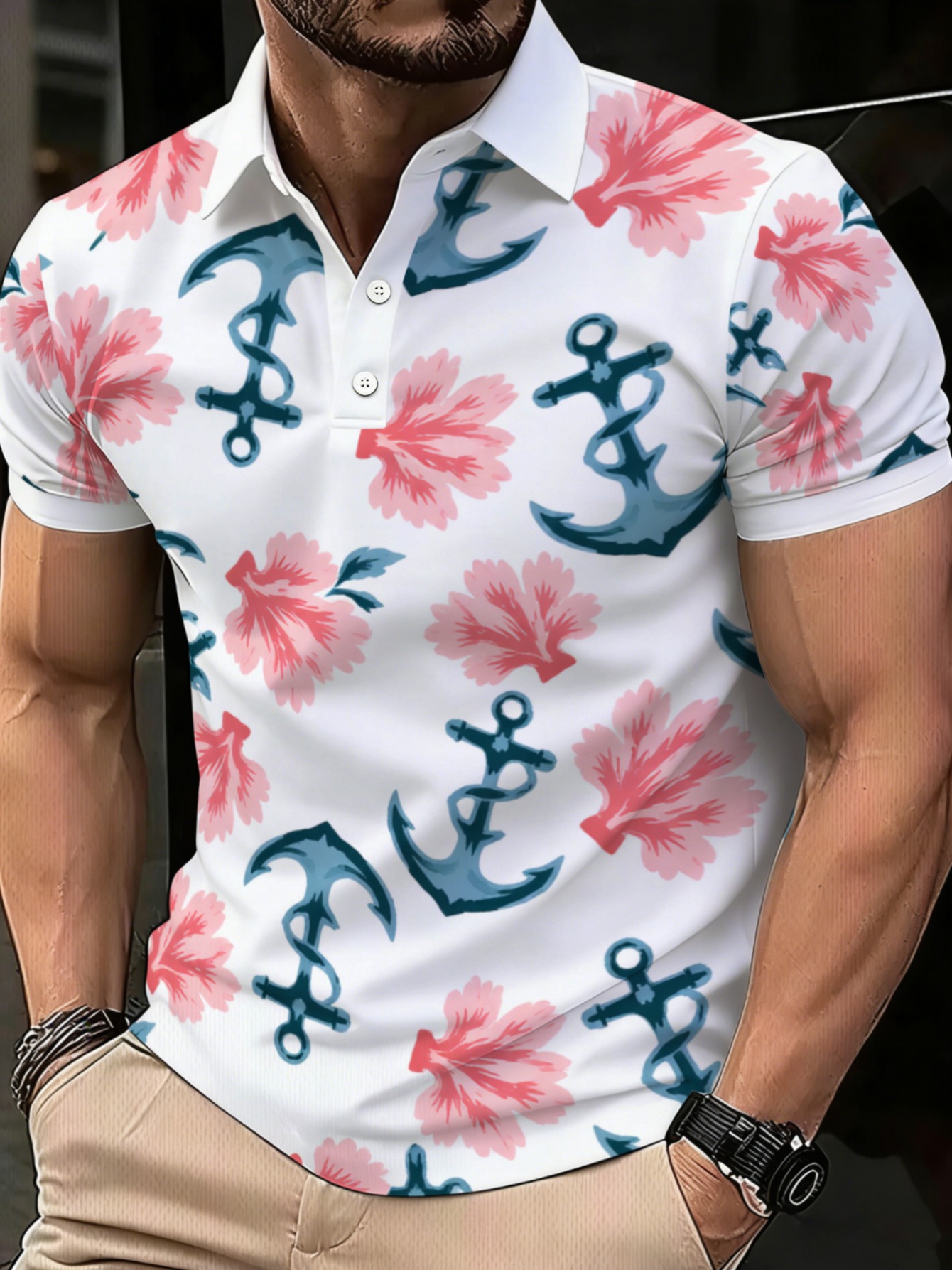 Men's Lightweight Polyester Sh - Men'S Formal Resort Wear reseña y precio