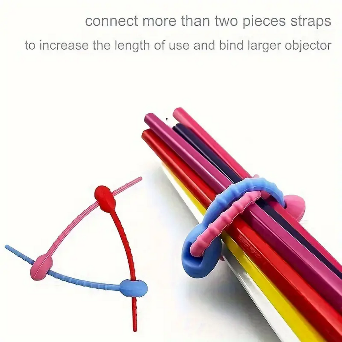 Silicone Reusable Cable Wire O - Tie Bar Clip reseña y precio