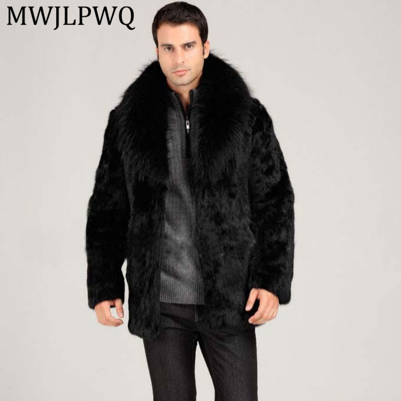 MWJLPWQ Mens Casual Faux Fur M - Large Men Formal Wear reseña y precio