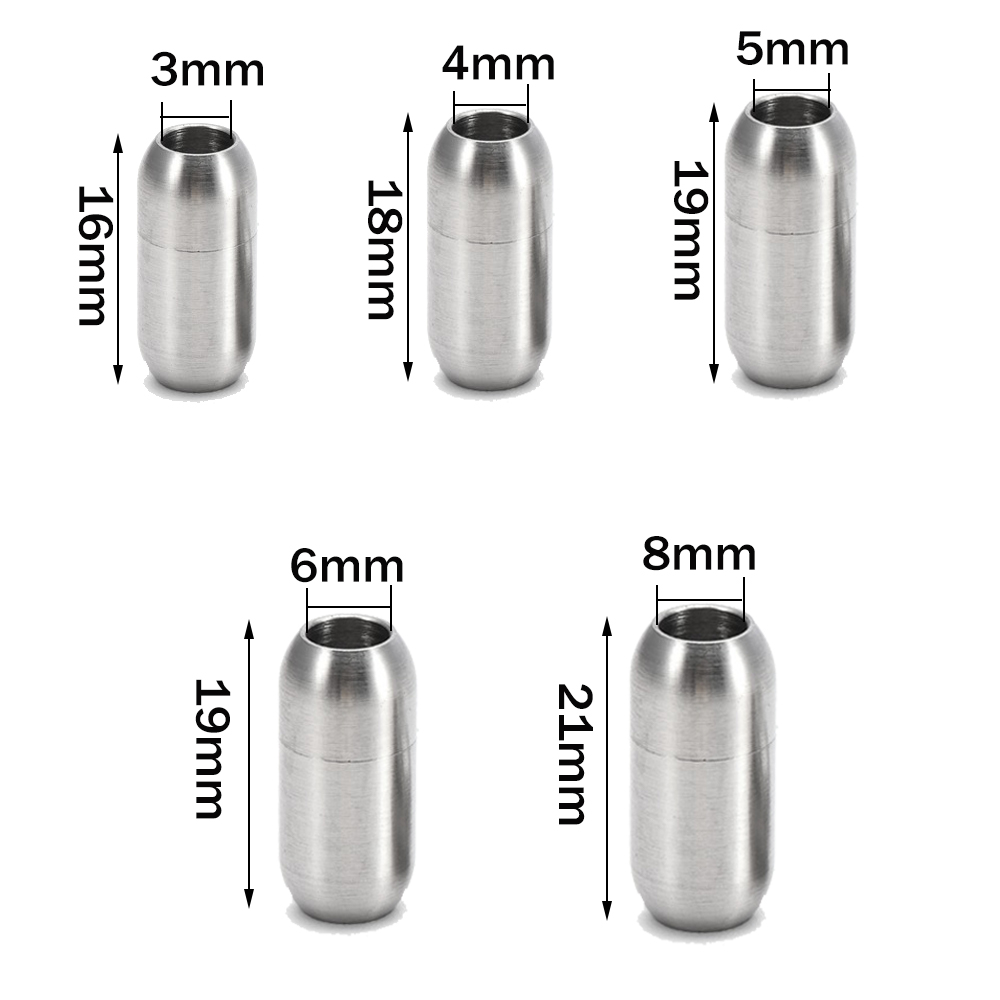 2pcs Stainless Steel Magnetic  - Patent Leather Oxford reseña y precio