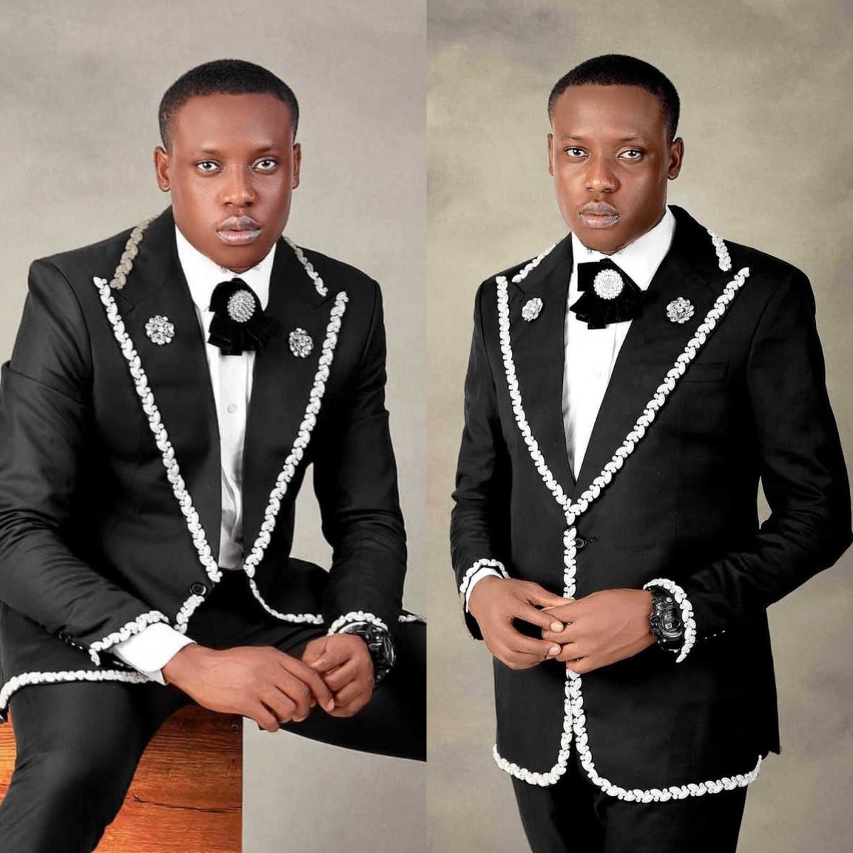 Crystal Men Pants Suits Holida - Men'S Holiday Formal Wear reseña y precio