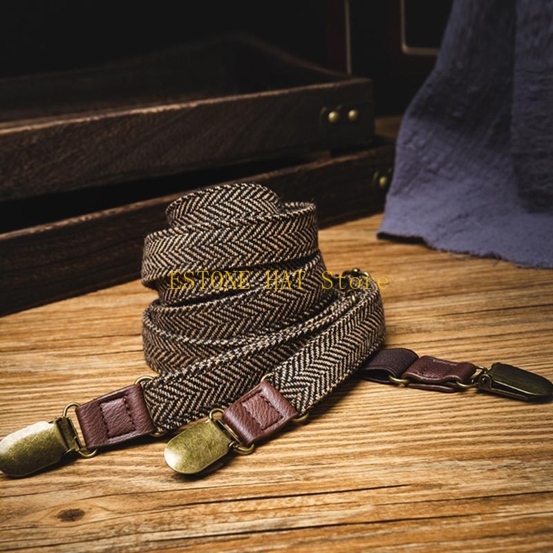 49MF 3 Clip Men Suspenders Ela - Men'S Formal Wear With Suspenders reseña y precio
