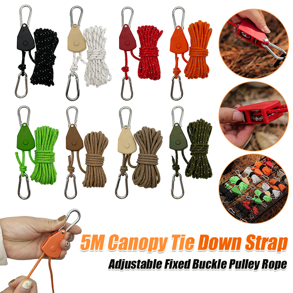 5M Canopy Tie Down Strap Adjus - Windsor Knot Tie reseña y precio