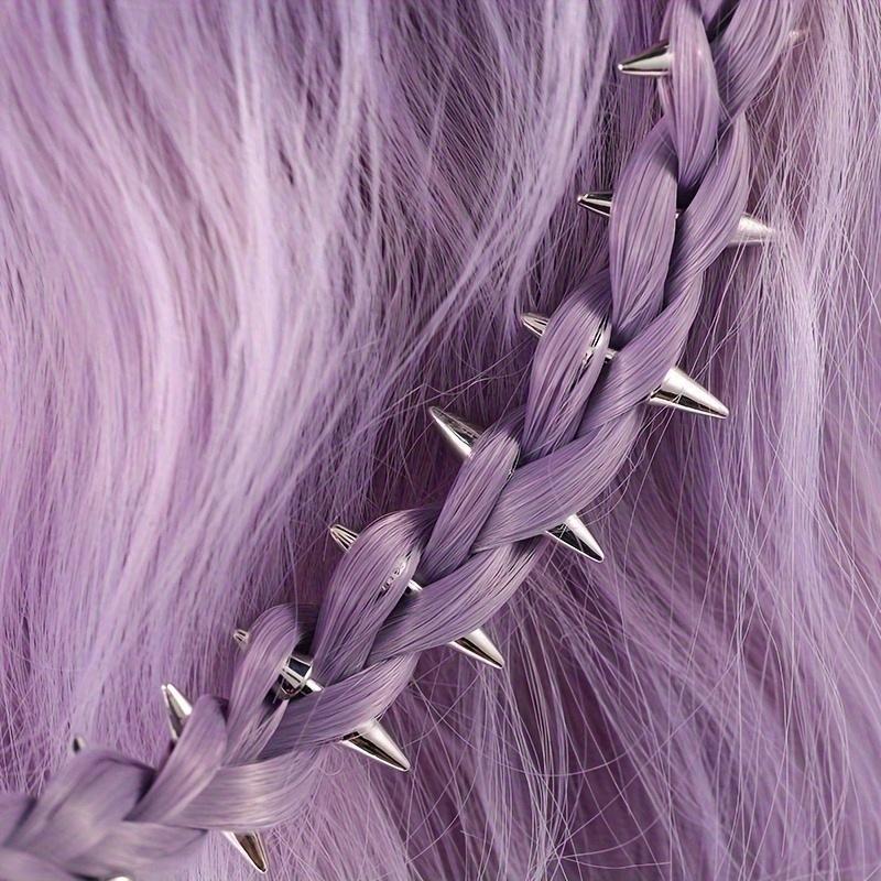 5pcs Set Spiked Hair Clips Pun - Tie Bar Clip reseña y precio