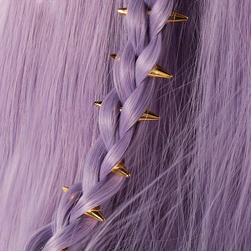5pcs Set Spiked Hair Clips Pun - Tie Bar Clip reseña y precio