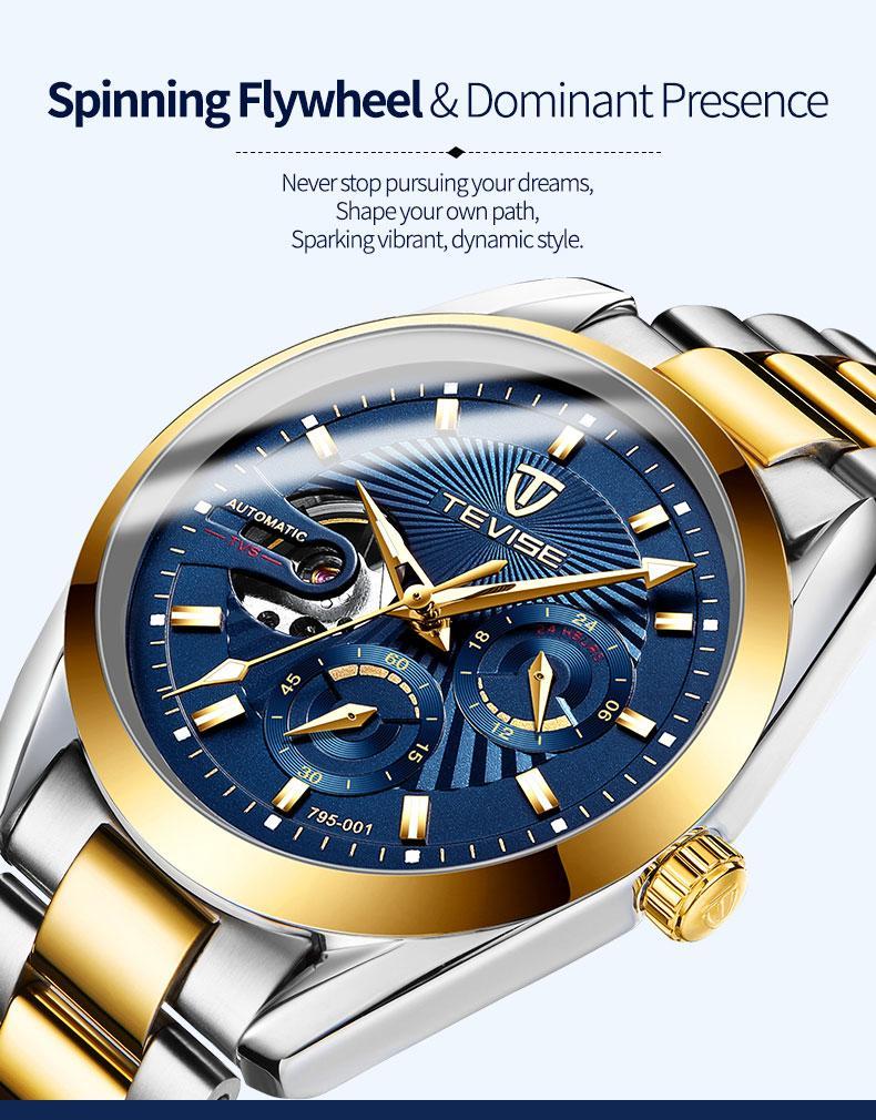 TEVISE men's watch - a busines - Men'S Formal Wear Watches reseña y precio
