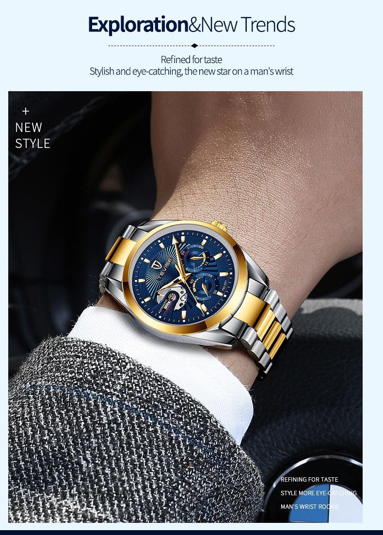 TEVISE men's watch - a busines - Men'S Formal Wear Watches reseña y precio