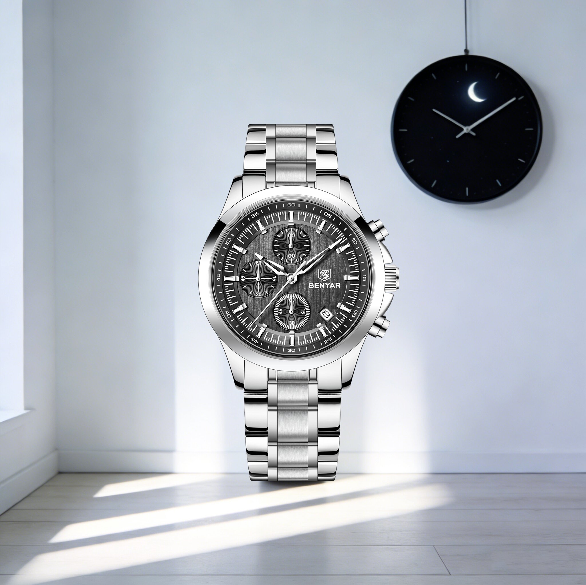BENYAR Luxury Restrained Men Q - Men'S Formal Wear Watches reseña y precio