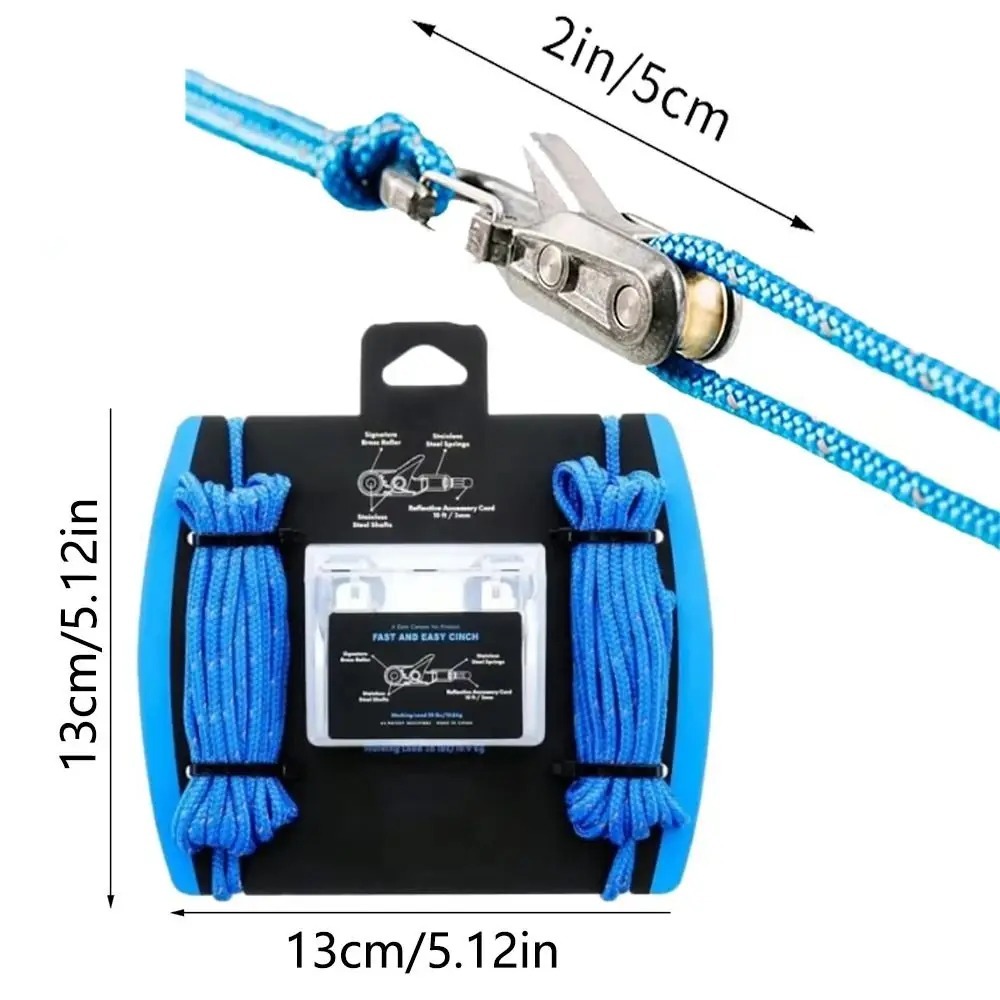 6 Pack Guyline Rope Tensioner, - Windsor Knot Tie reseña y precio