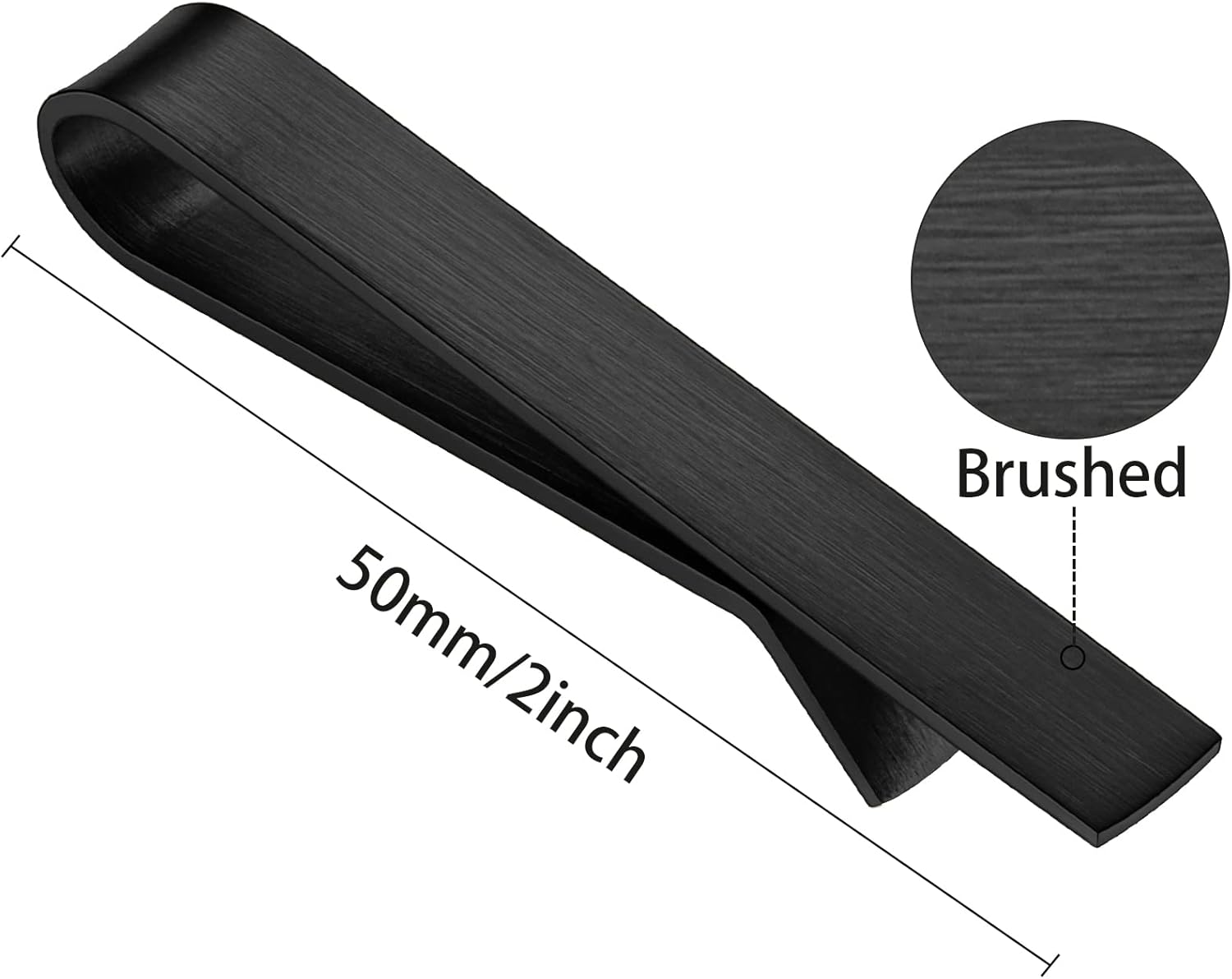 Skinny Tie Clip Bar Set, 2 Inc - Tie Bar Clip reseña y precio