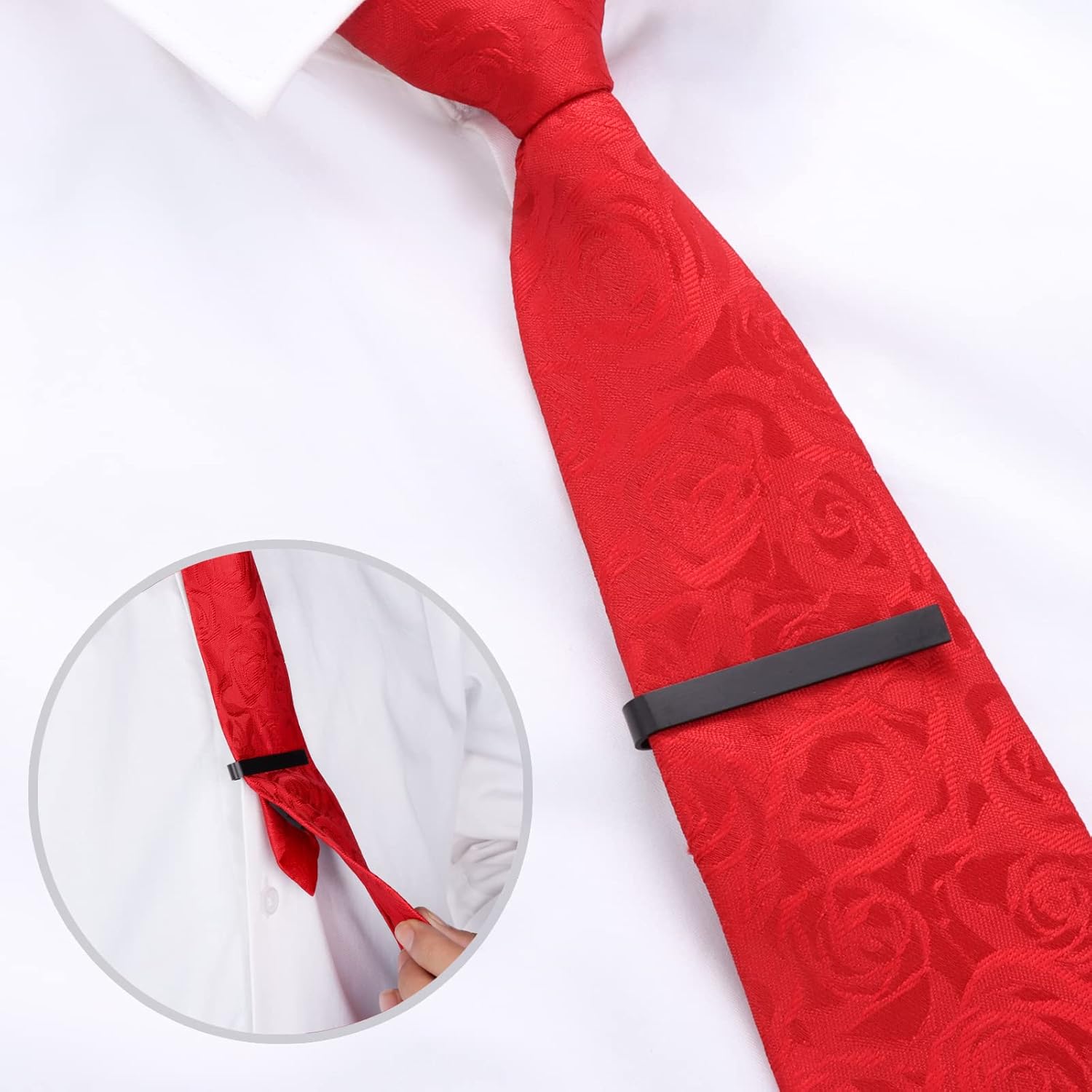 Skinny Tie Clip Bar Set, 2 Inc - Tie Bar Clip reseña y precio