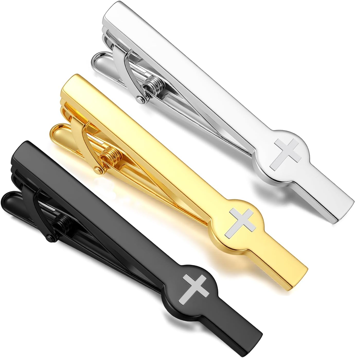 3-Piece Tie Bar Clip Set for M - Tie Bar Clip reseña y precio