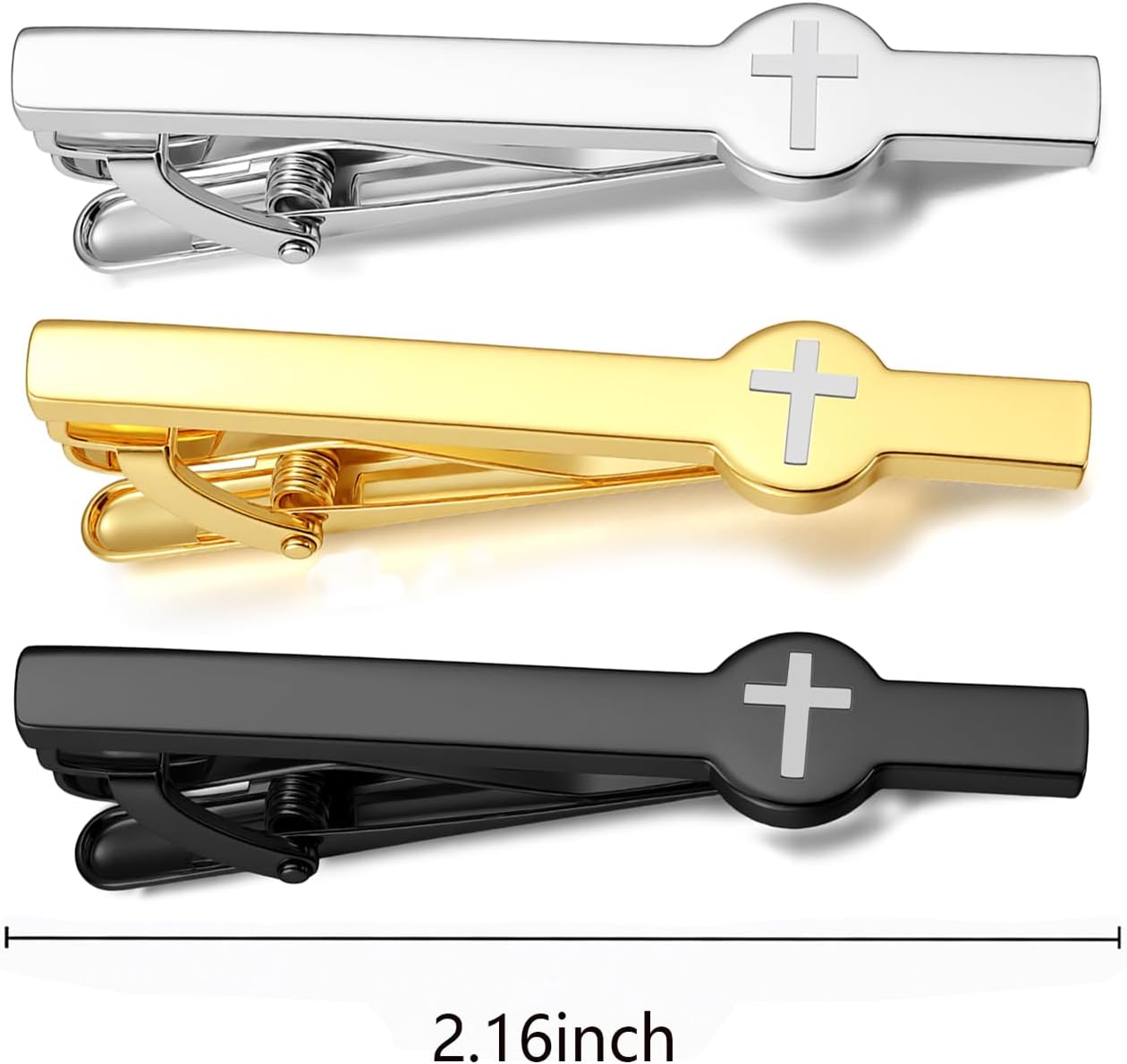3-Piece Tie Bar Clip Set for M - Tie Bar Clip reseña y precio