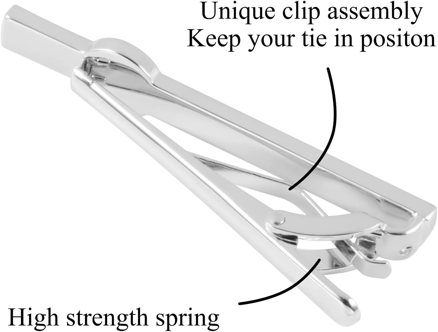 3-Piece Tie Bar Clip Set for M - Tie Bar Clip reseña y precio