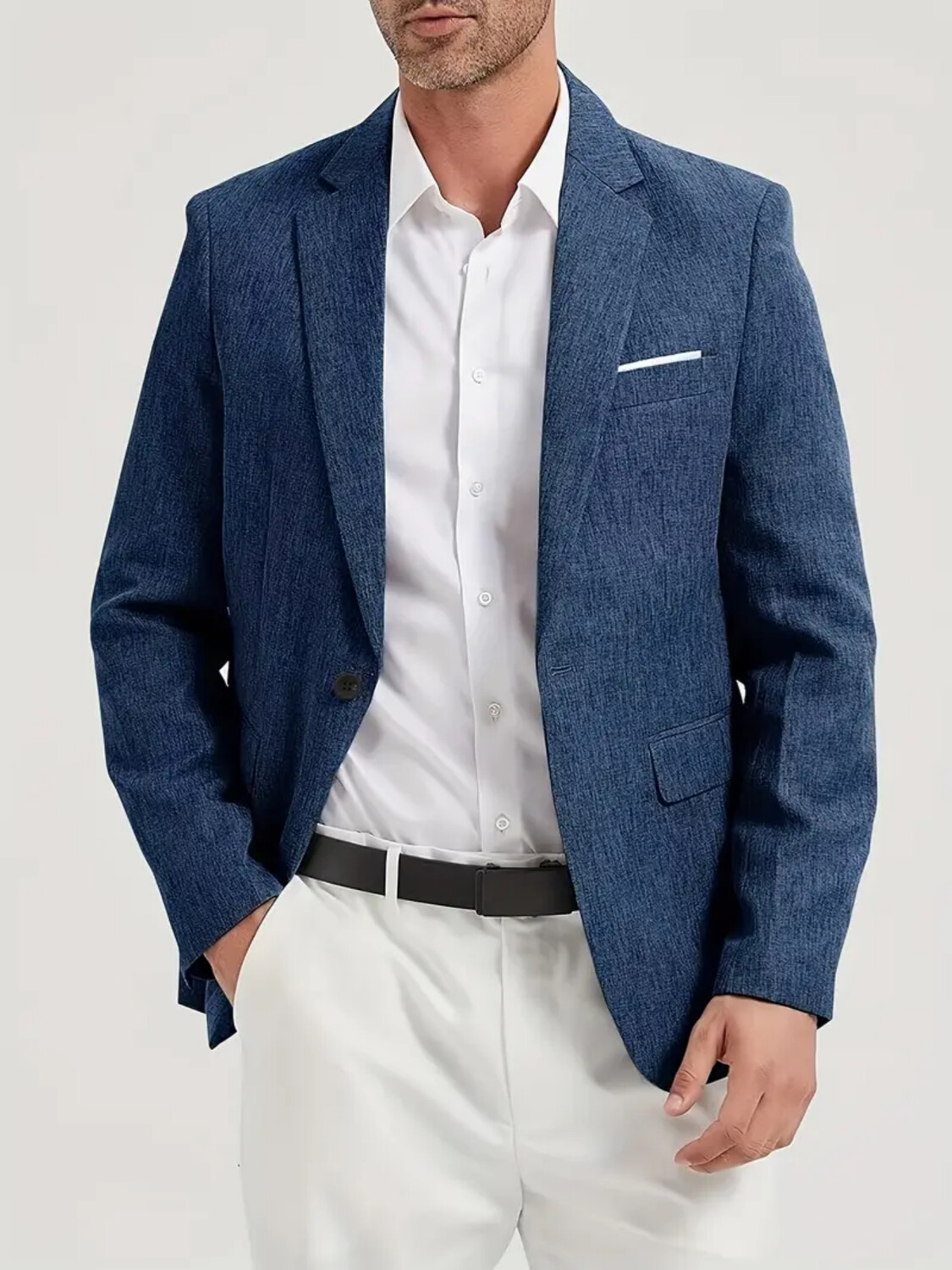 Mens Suit Jacket Single Breast - Formal Men Party Wear Jacket reseña y precio