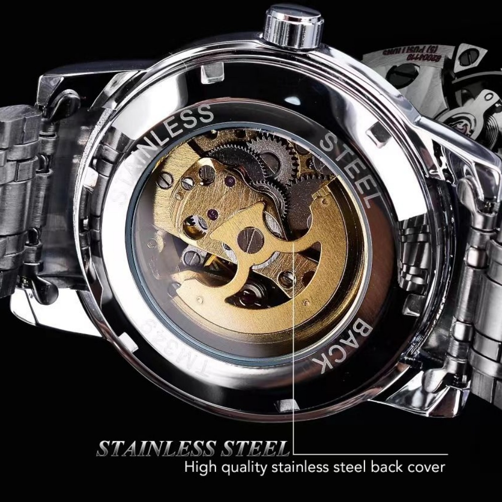 Men's Luxury Automatic Mechani - Men'S Formal Wear Watches reseña y precio