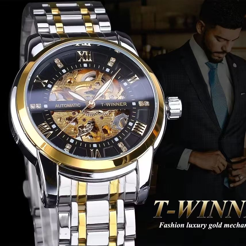Men's Luxury Automatic Mechani - Men'S Formal Wear Watches reseña y precio