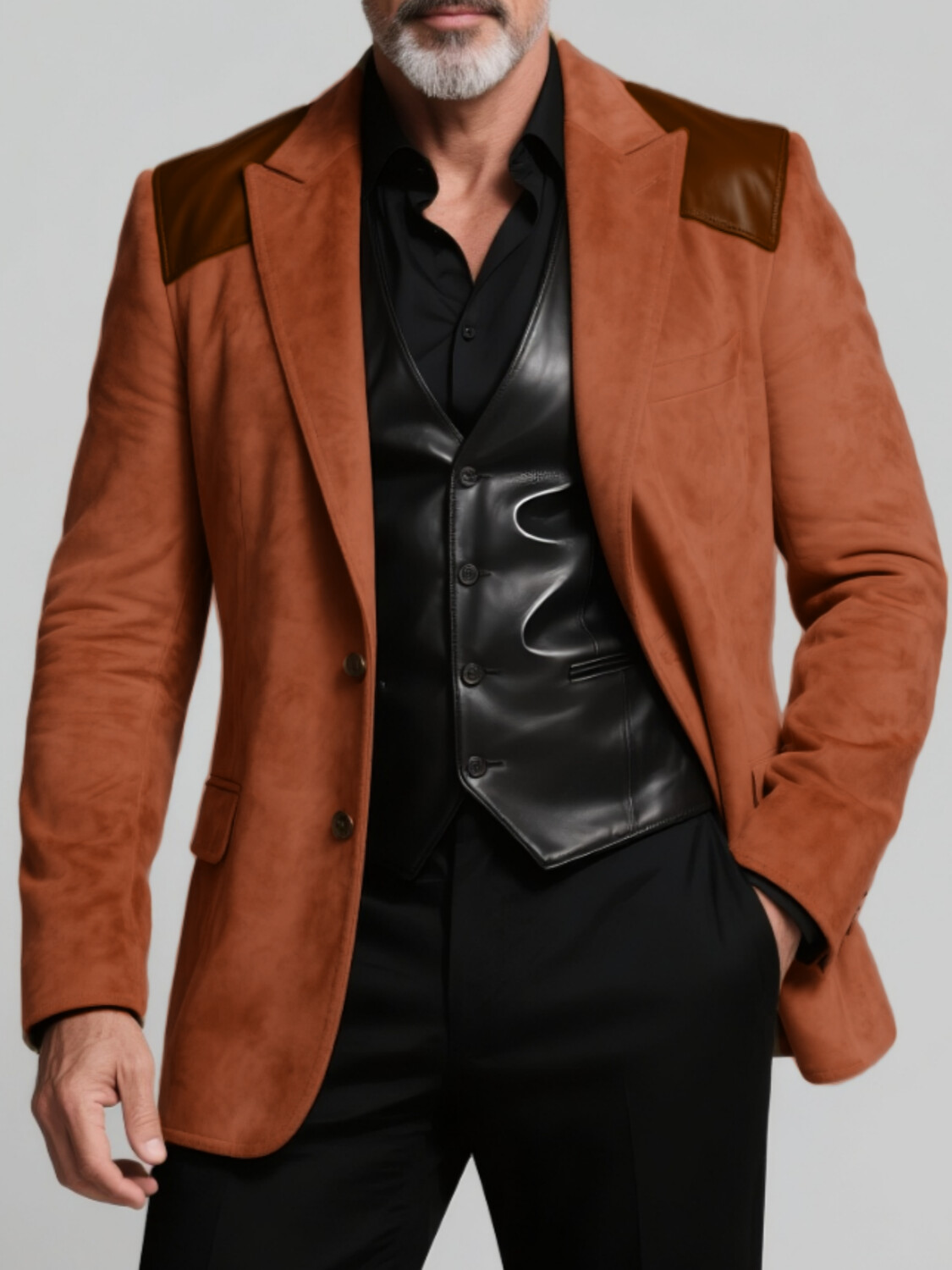 Designer Classic Men's Suit Co - Formal Men Party Wear Jacket reseña y precio
