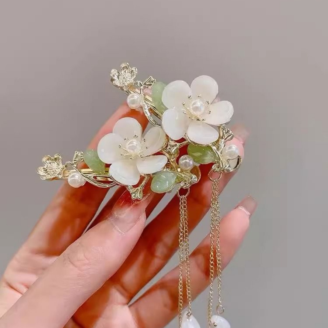 Ancient Style White Magnolia T - Tie Bar Clip reseña y precio
