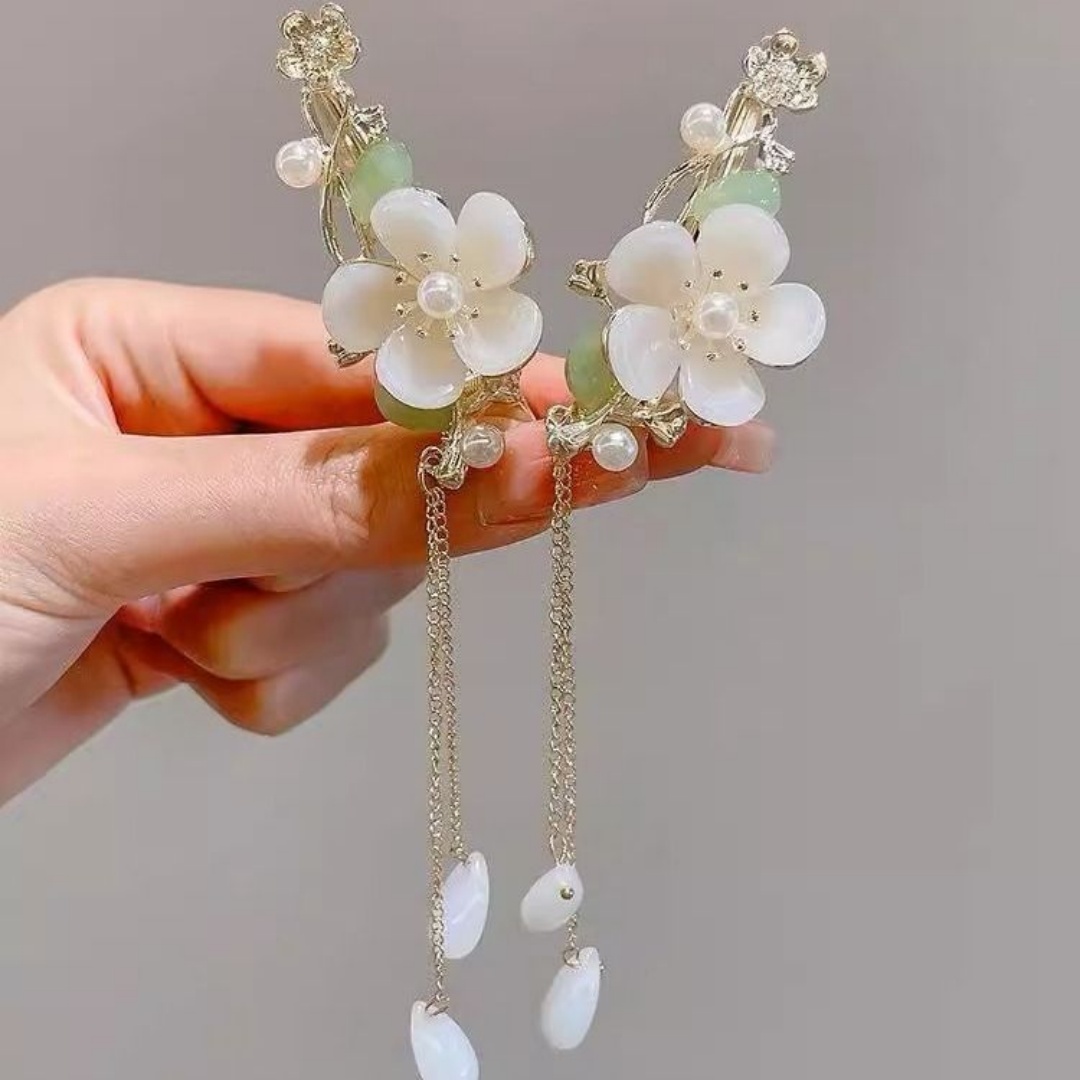 Ancient Style White Magnolia T - Tie Bar Clip reseña y precio