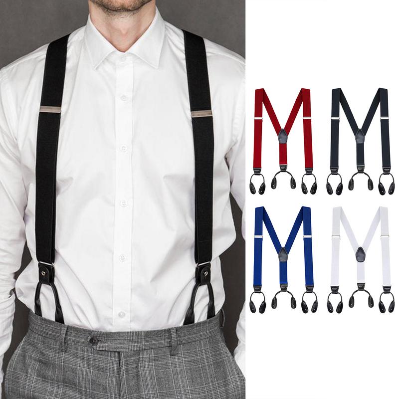 Adult Men Suspender Heavy Duty - Men'S Formal Wear With Suspenders reseña y precio
