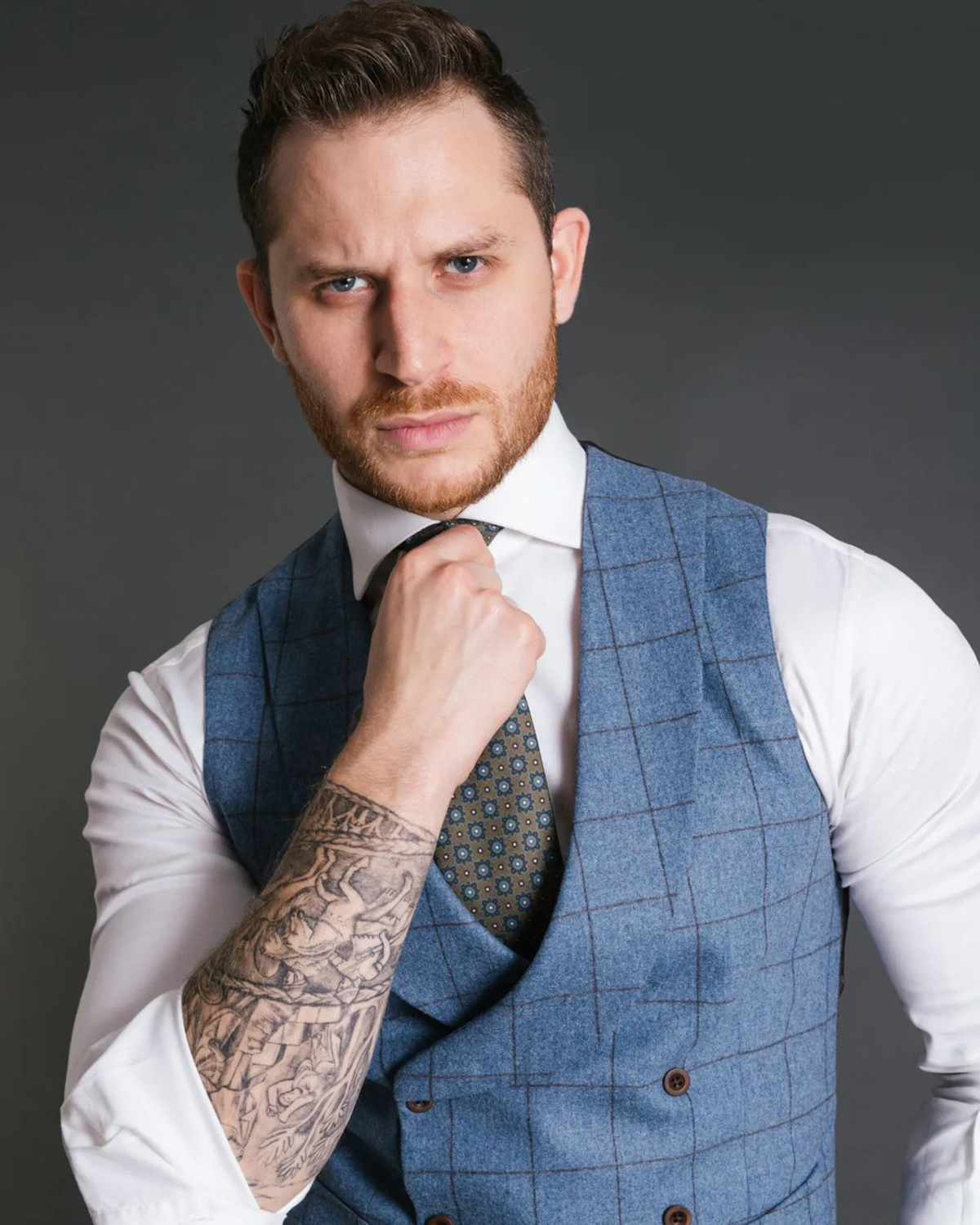 Blue Vintage Men Suit Tailor-M - Formal Men Party Wear Jacket reseña y precio