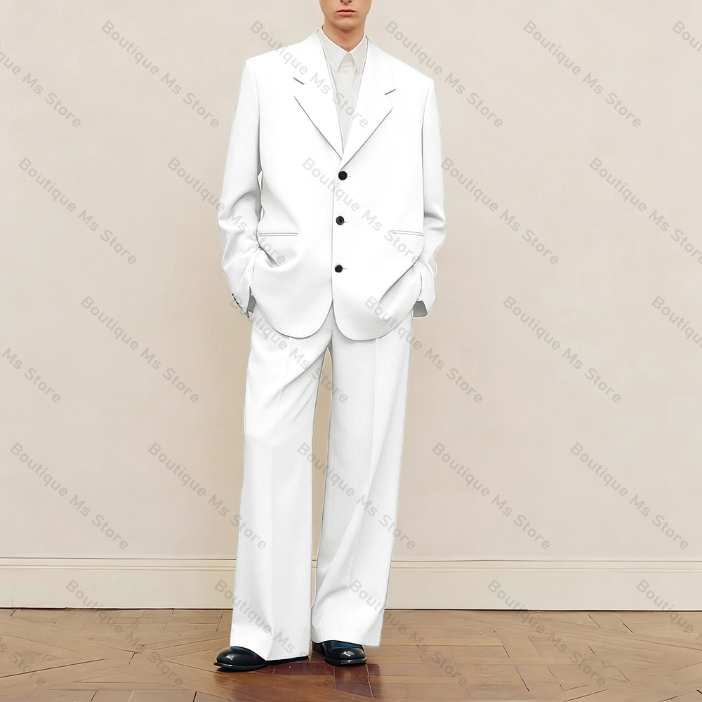 Men's Black Oversized Suit Set - Formal Men Party Wear Jacket reseña y precio