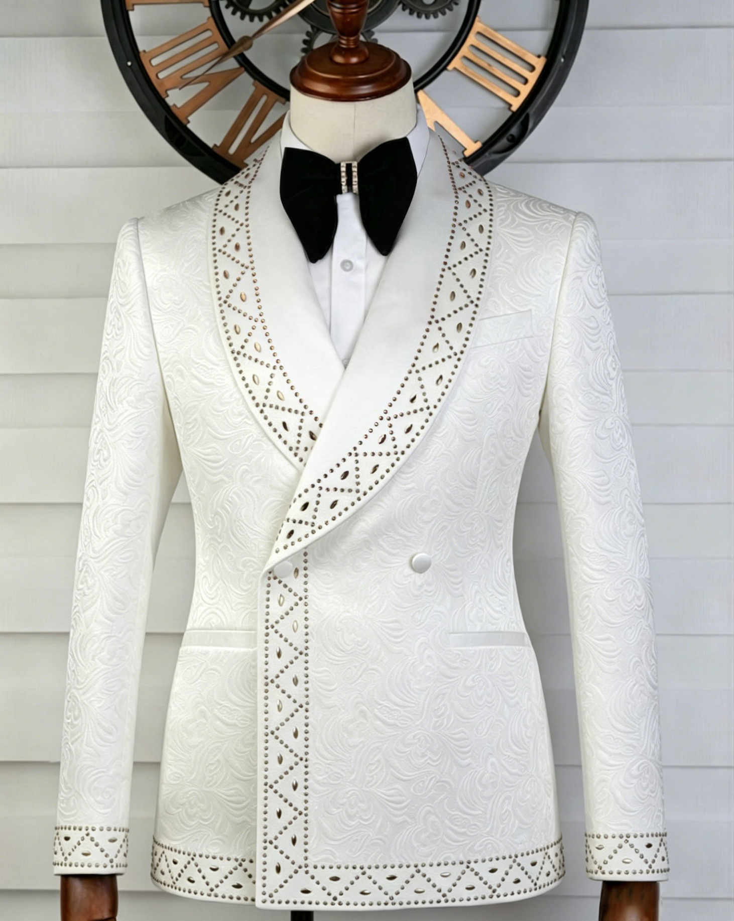 Fashionable Mens Suits 2 Piece - Formal Men Party Wear Jacket reseña y precio